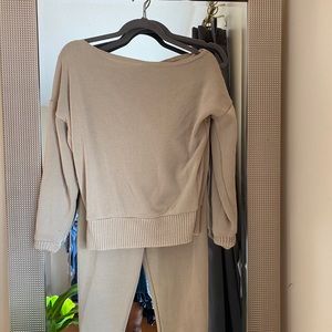 Knitted Jogger Lounge Set